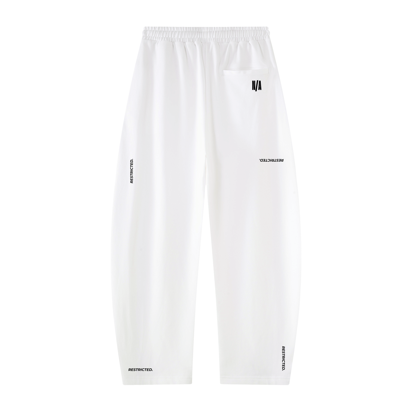 RESTRICTED / STITCH SWEATPANTS