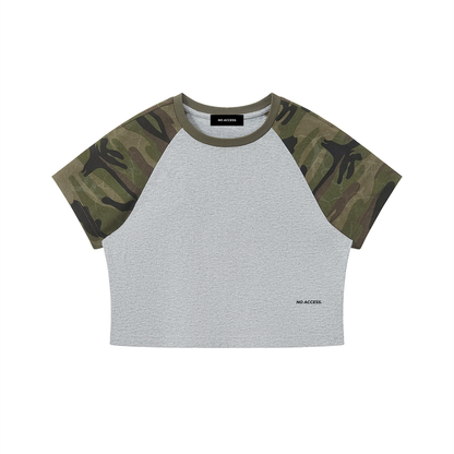 CORE CROP TOP / CAMO