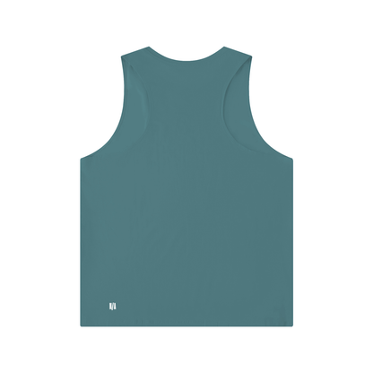 Men's Solid Color Crewneck Tank Top ODMPOD