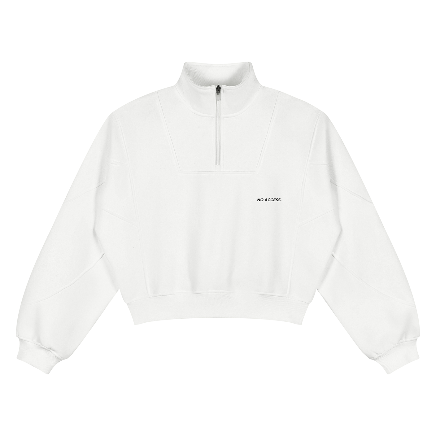 Women’s Loose Fleece Quarter-Zip Sweatshirt ODMPOD