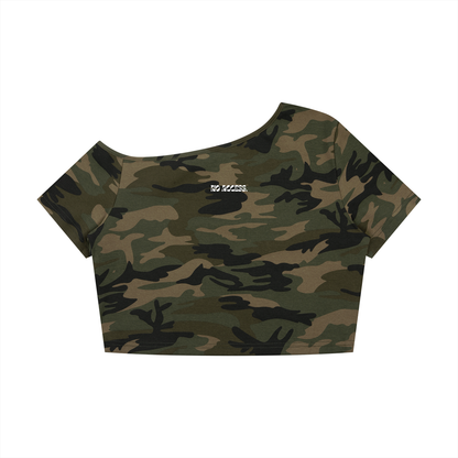 WAVE STATE FALLEN SHOULDER TEE / CAMO SET