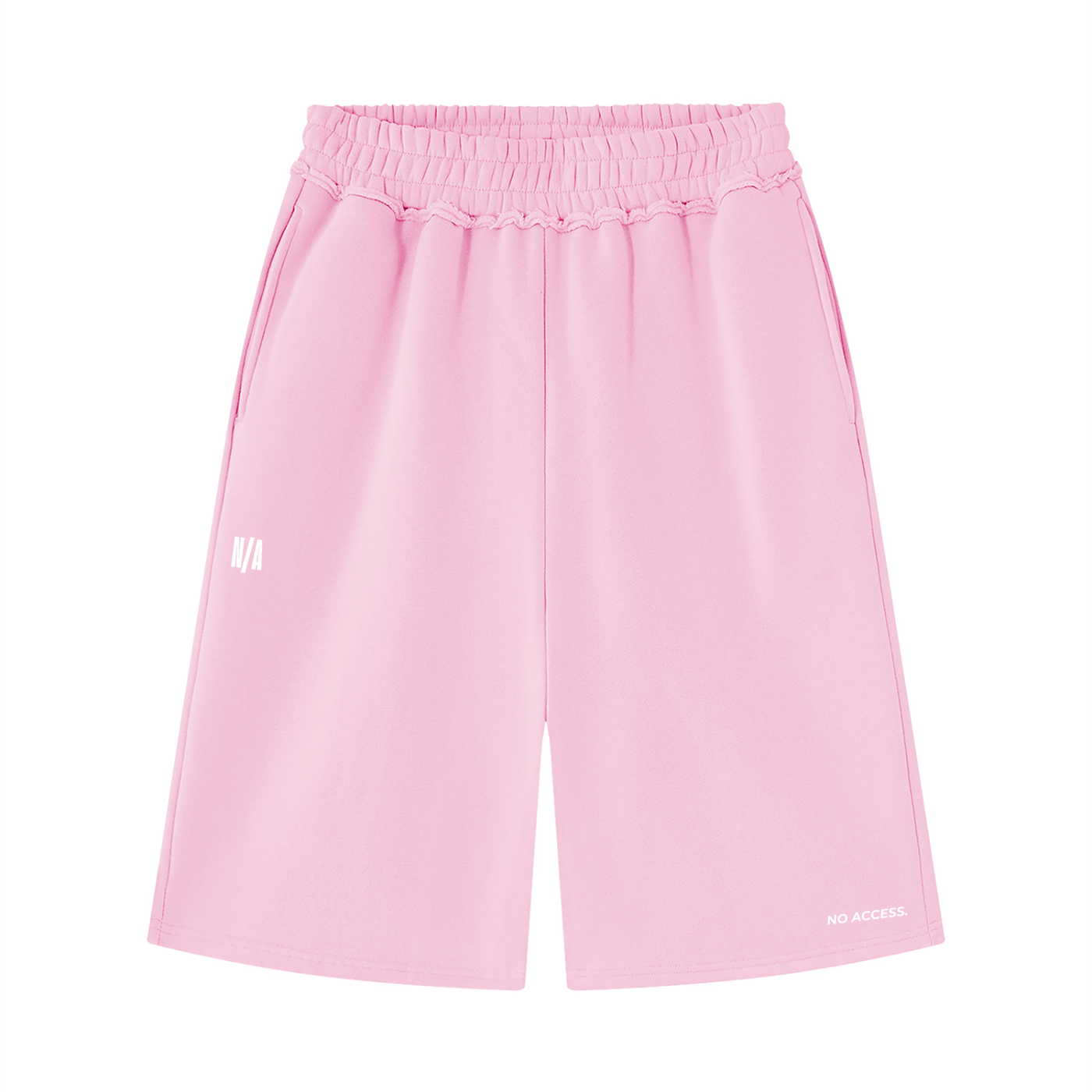 Unisex Raw Edge Fleece Shorts ODMPOD