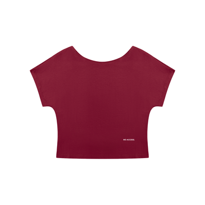 Women's Open-Back T-Shirt ODMPOD