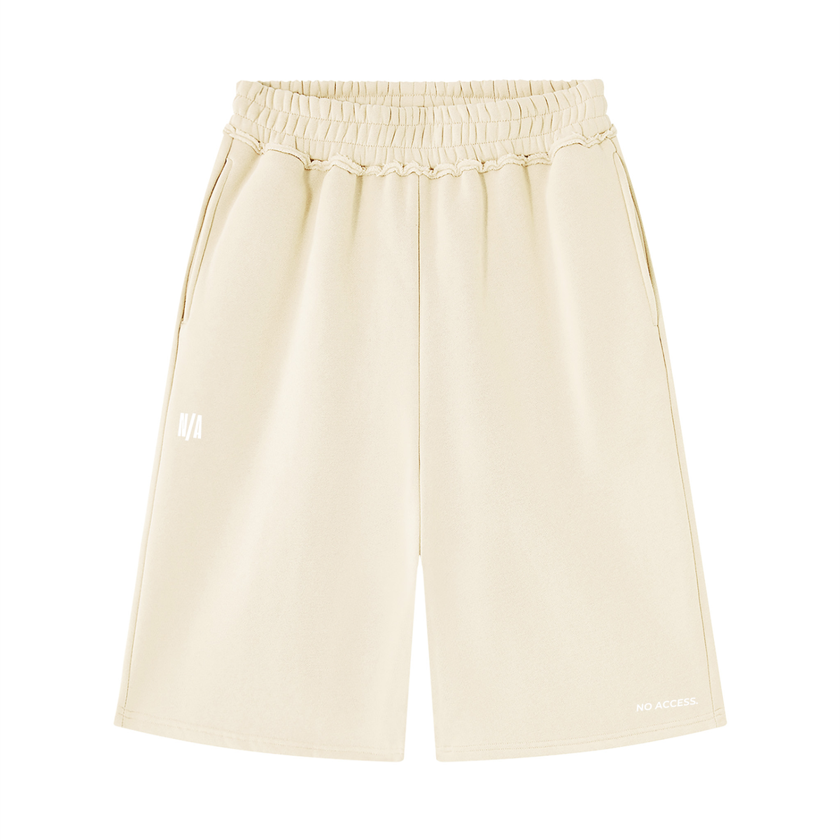 Unisex Raw Edge Fleece Shorts ODMPOD