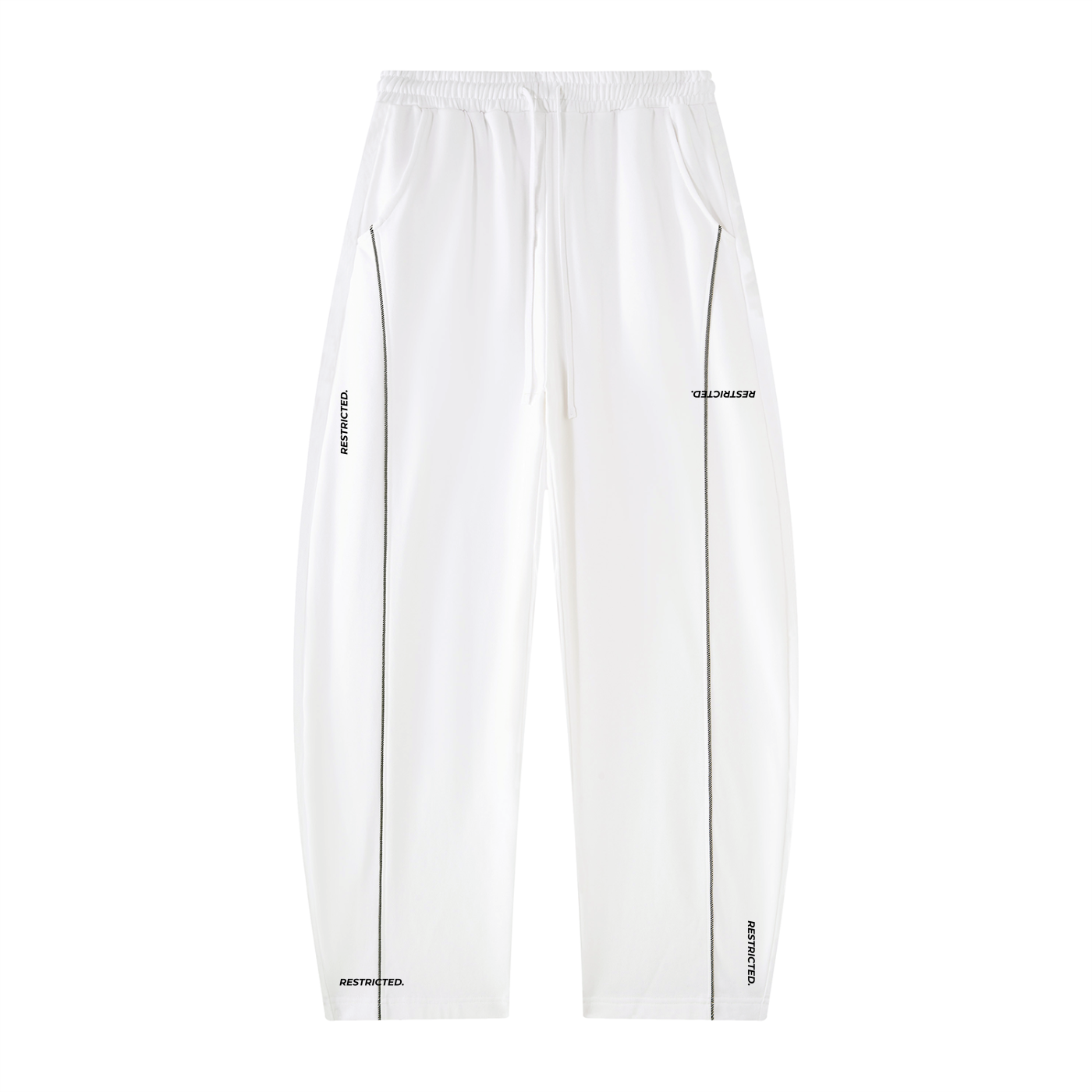 RESTRICTED / STITCH SWEATPANTS
