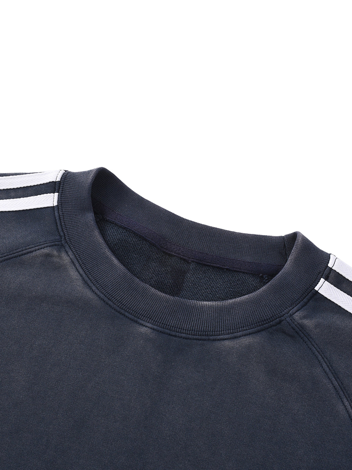 Snow Washed Contrast Tape Sweatshirt ODMPOD