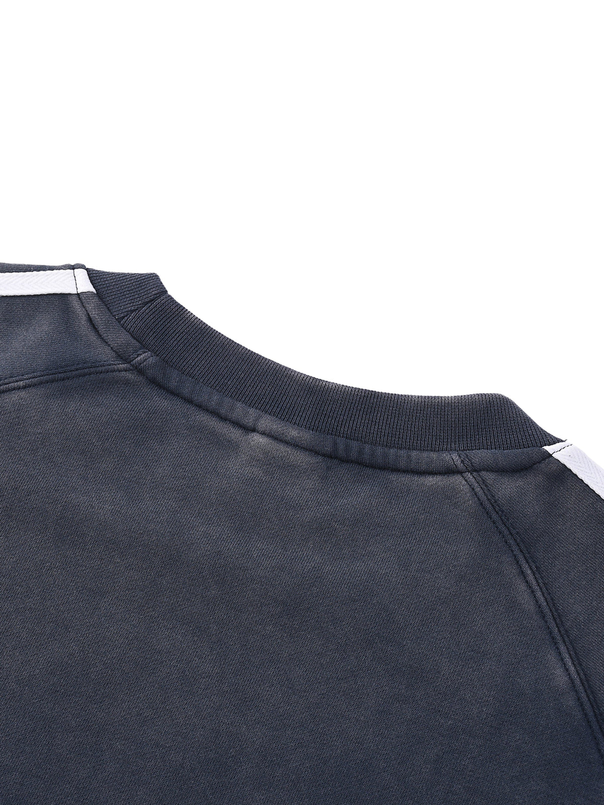 Snow Washed Contrast Tape Sweatshirt ODMPOD