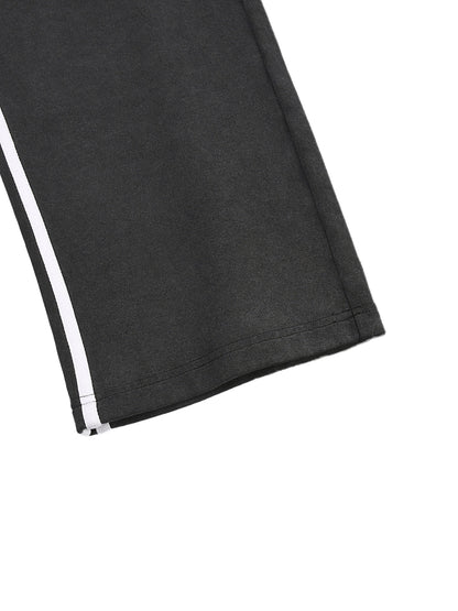 Snow Washed Contrast Tape Sweatpants ODMPOD