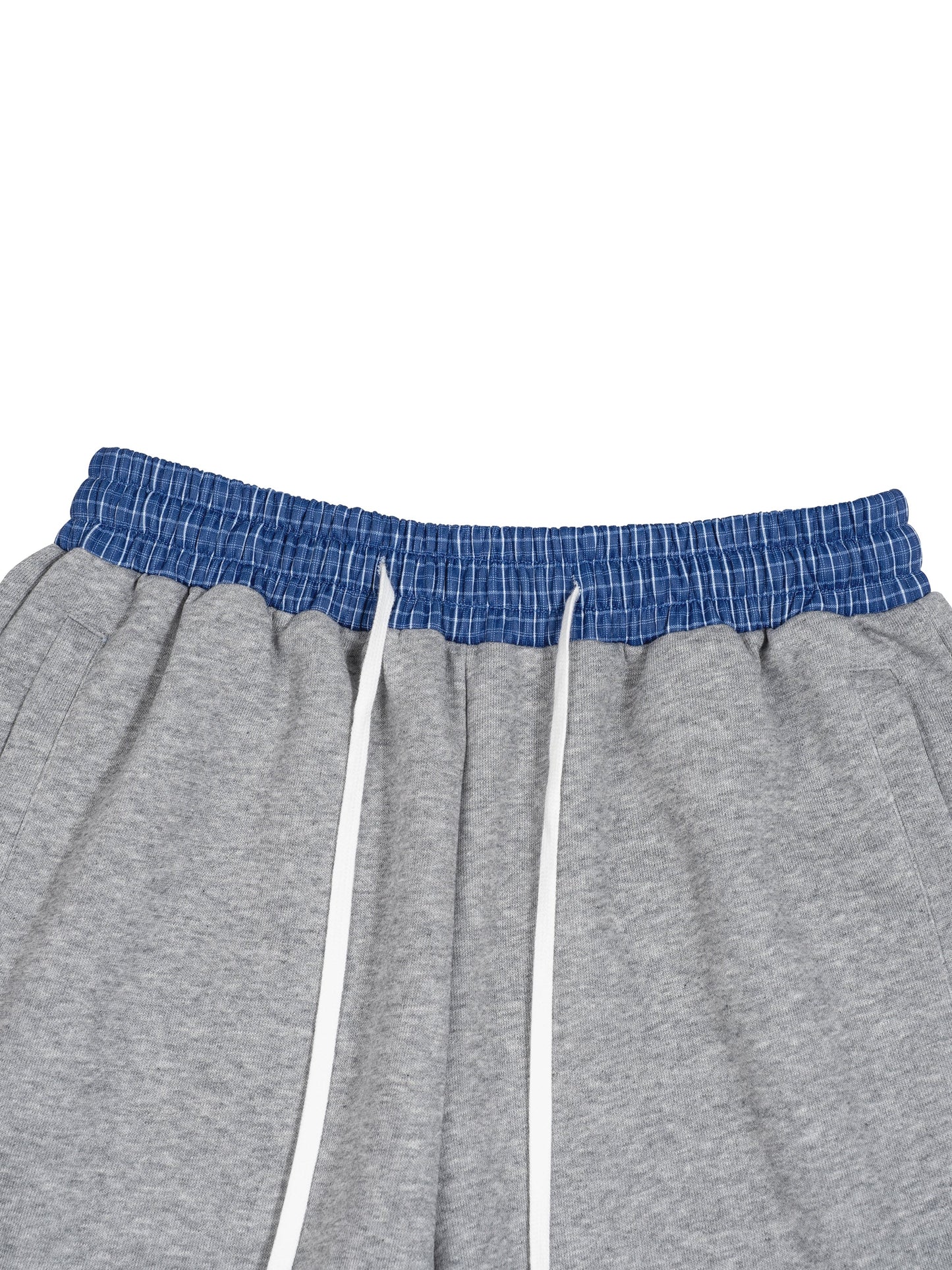 Unisex Plaid Waistband Shorts ODMPOD