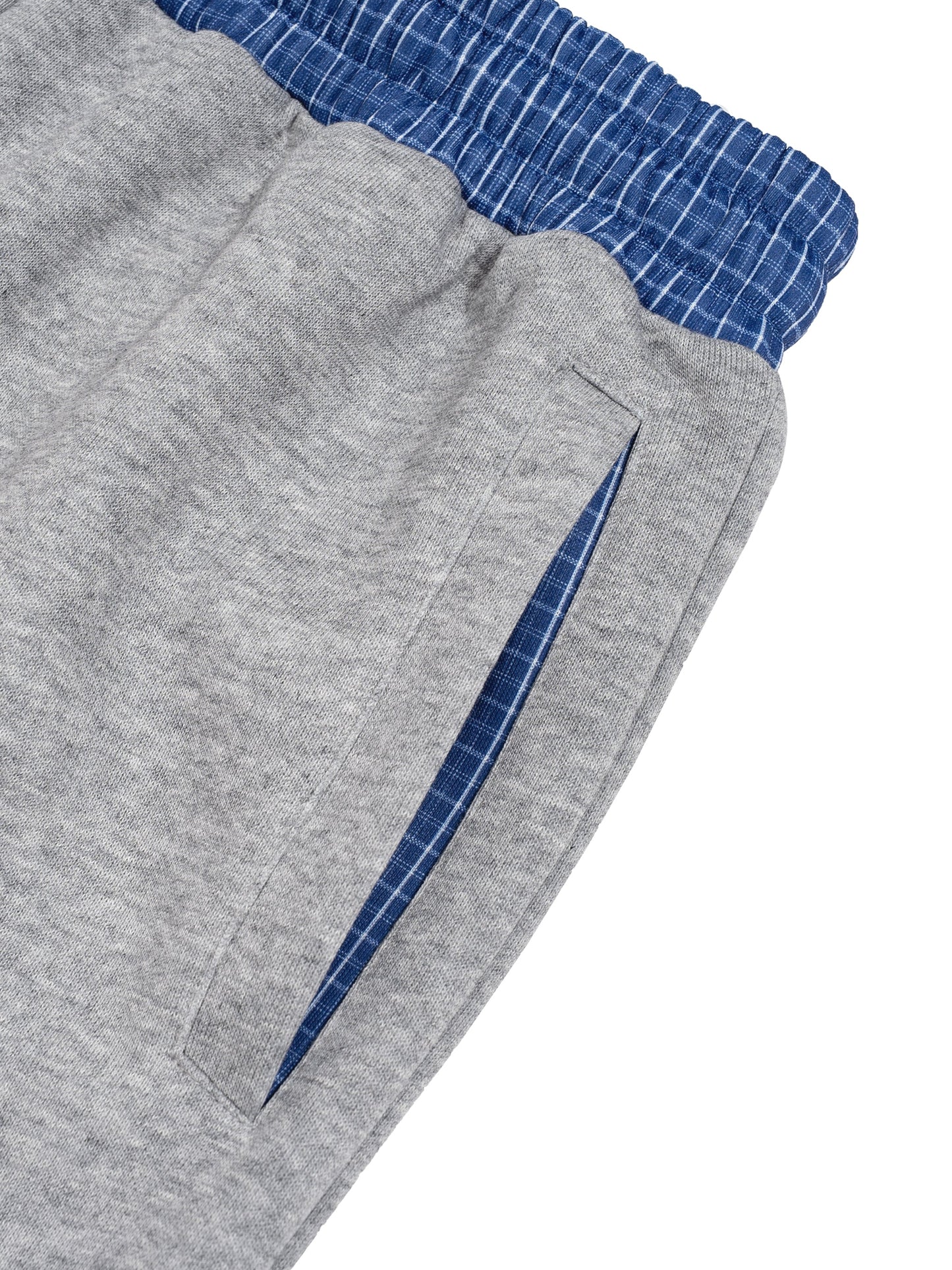 Unisex Plaid Waistband Shorts ODMPOD