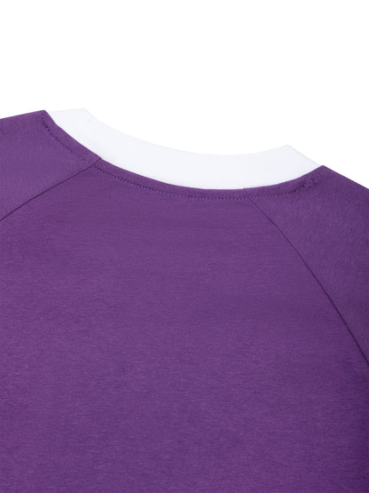 Unisex Raglan Color Block T-Shirt ODMPOD