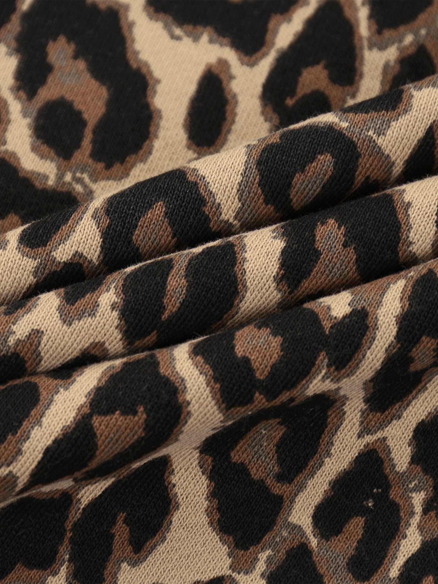 Unisex Leopard Full Zip Hoodie ODMPOD