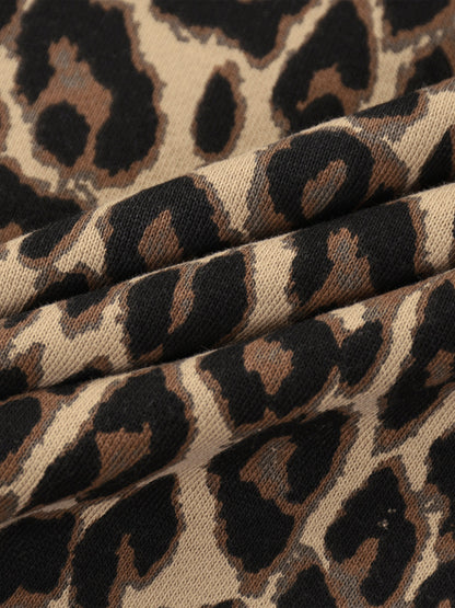 Unisex Leopard Full Zip Hoodie ODMPOD