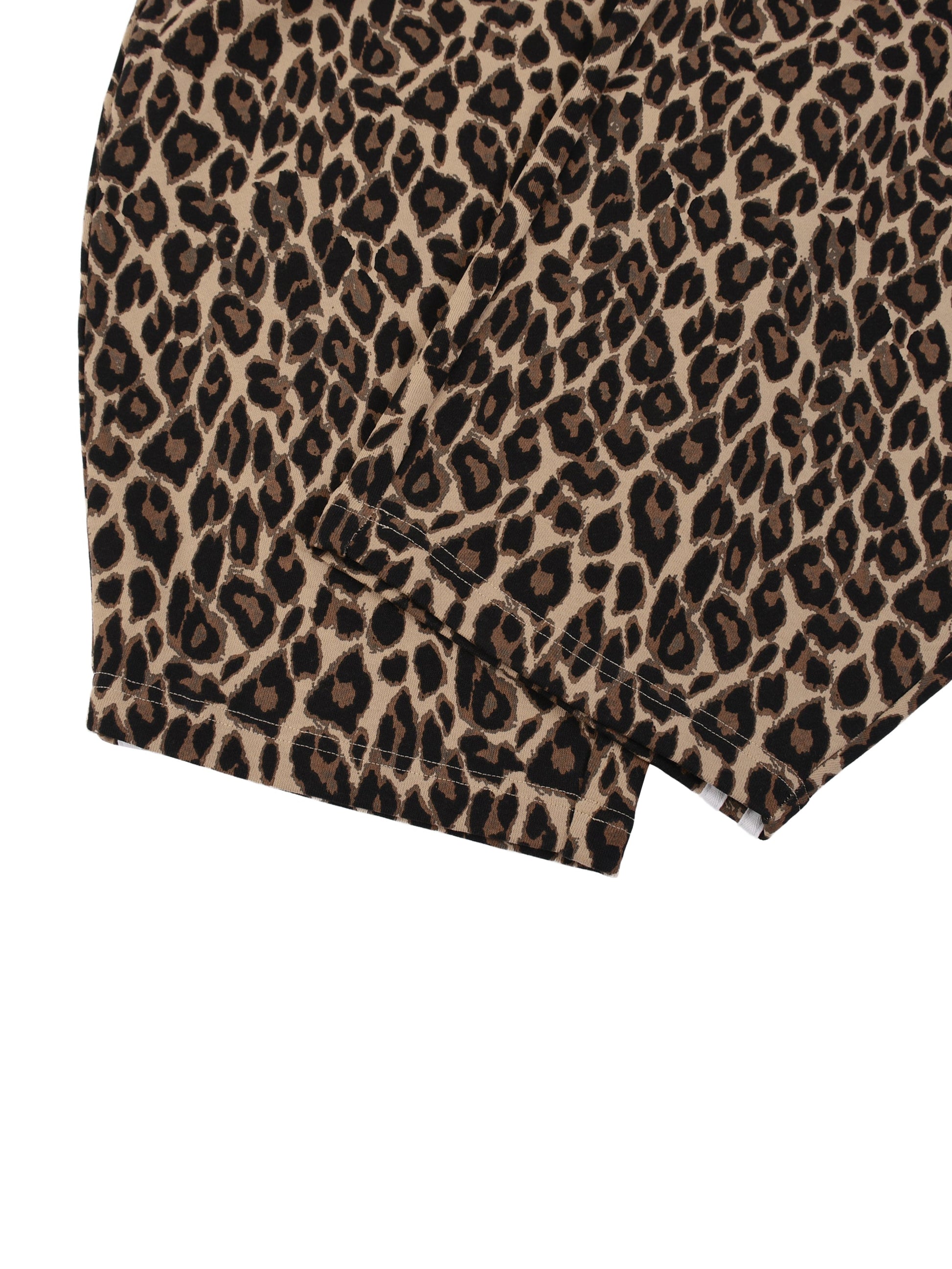 Unisex Leopard Barrel Leg Sweatpants ODMPOD