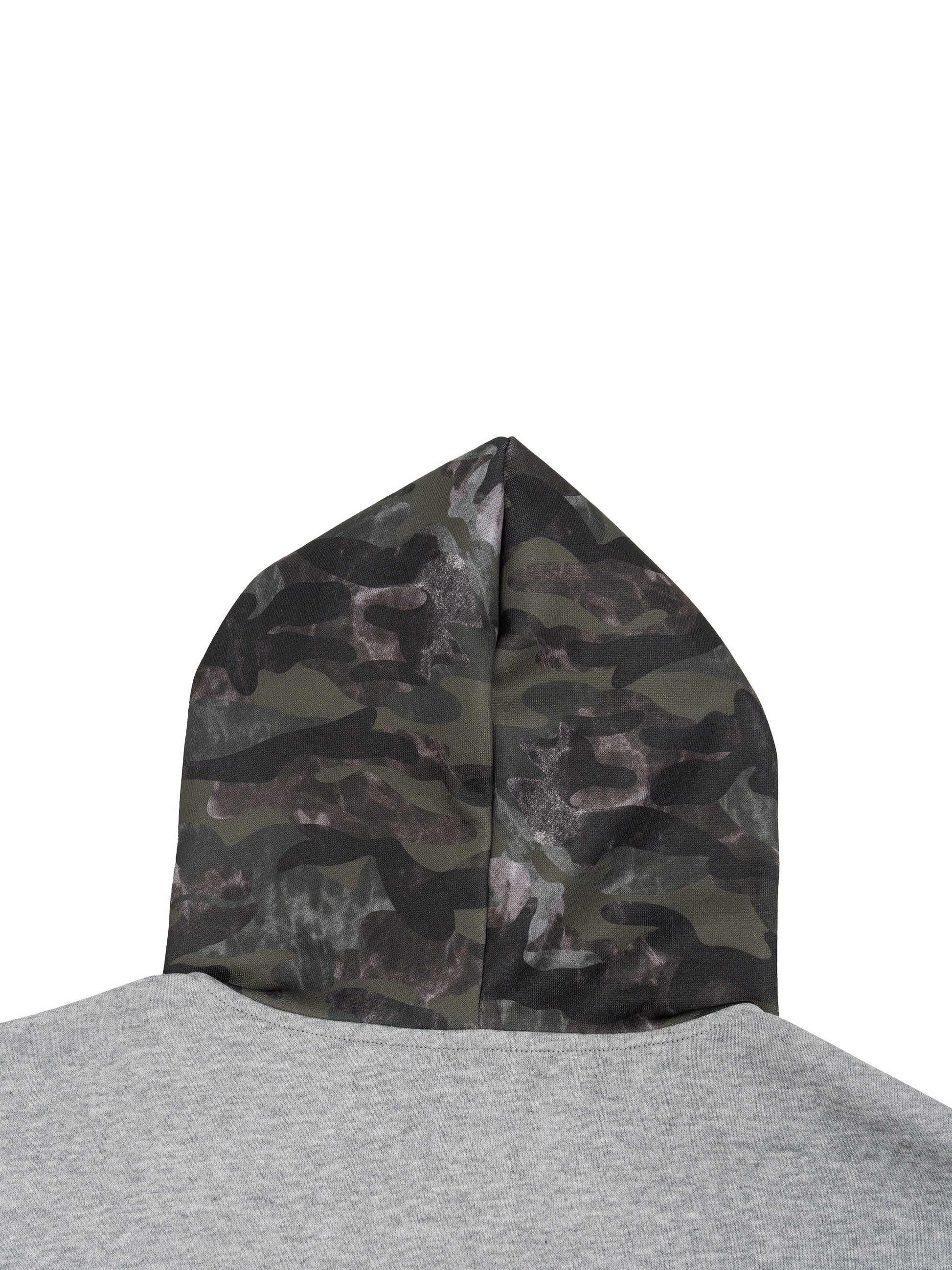 CORE ZIP HOODIE / CAMO COLOUR BLOCK ODMPOD