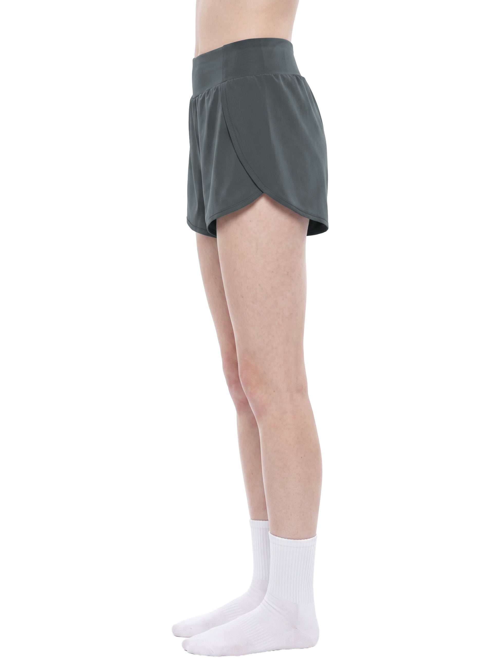 Women's High Rise Yoga Shorts ODMPOD