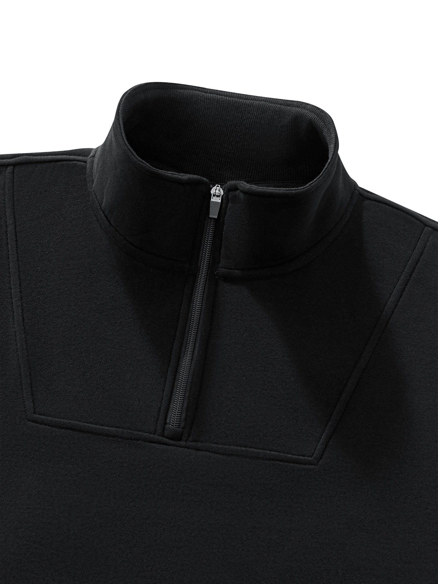 Women’s Loose Fleece Quarter-Zip Sweatshirt ODMPOD