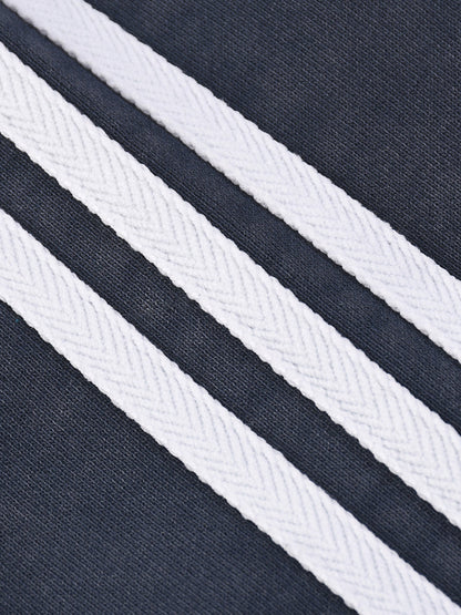 Snow Washed Contrast Tape Sweatshirt ODMPOD