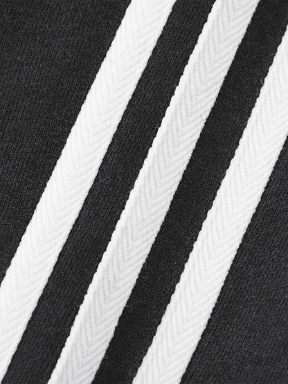 Snow Washed Contrast Tape Sweatpants ODMPOD