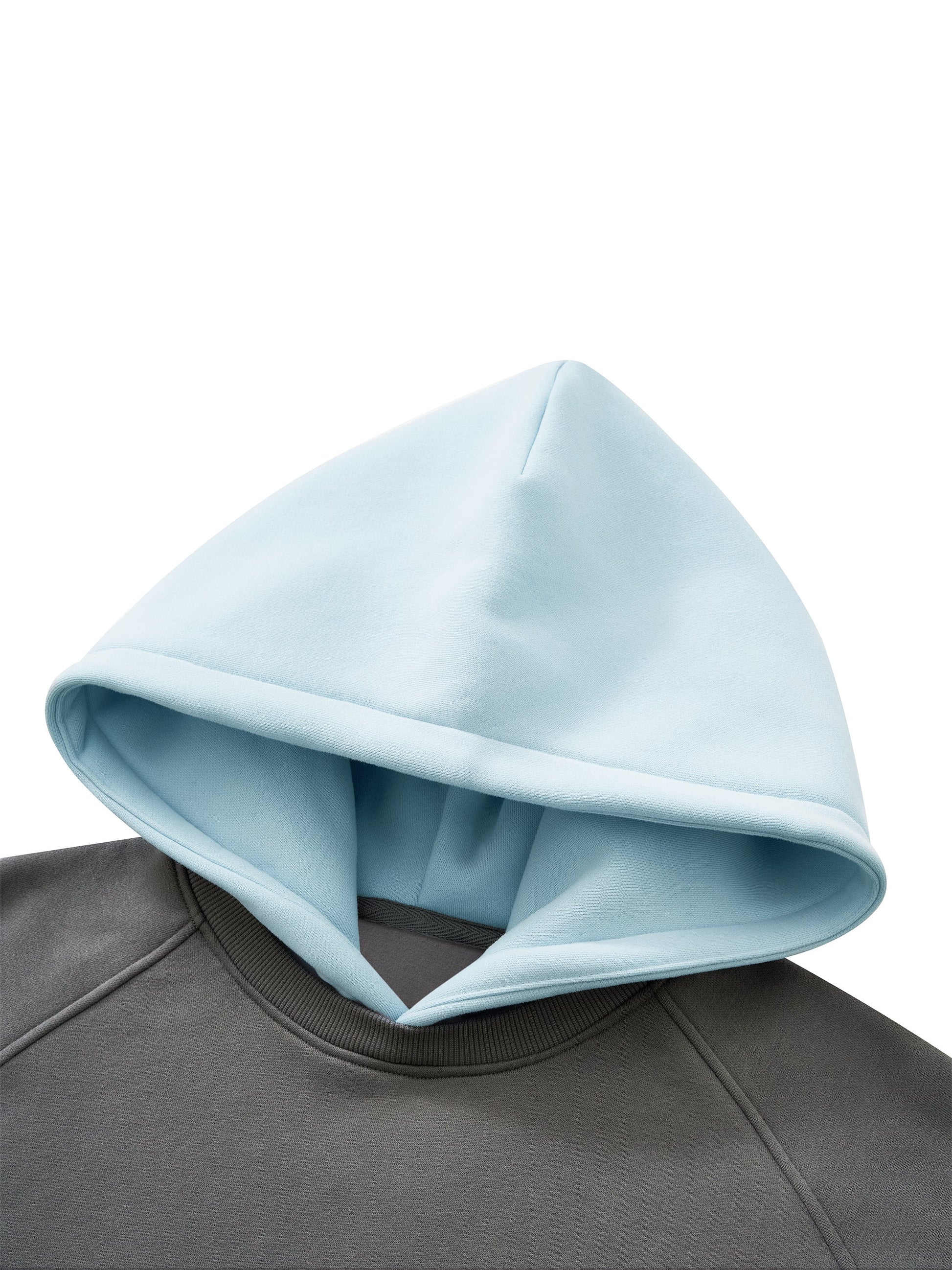 Unisex Fleece Raglan Color Block Hoodie ODMPOD