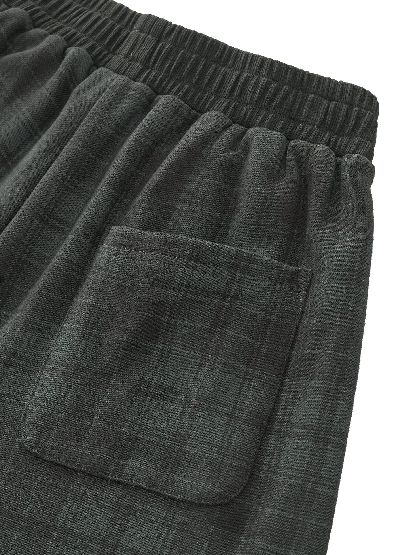 Unisex Plaid Straight Leg Pants ODMPOD