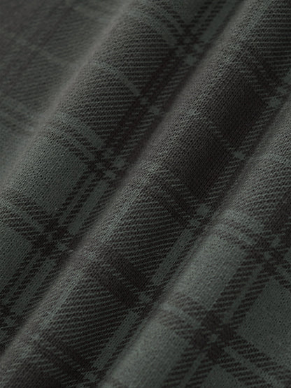 Unisex Plaid Straight Leg Pants ODMPOD