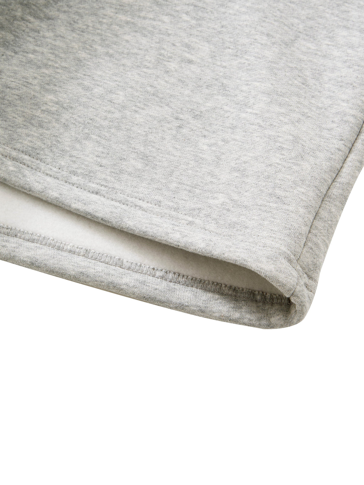 Unisex Raw Edge Fleece Shorts ODMPOD