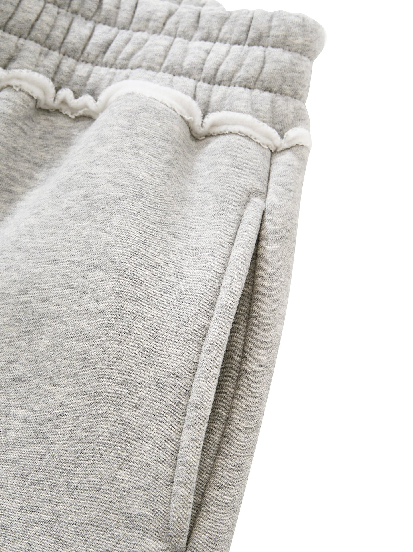Unisex Raw Edge Fleece Shorts ODMPOD