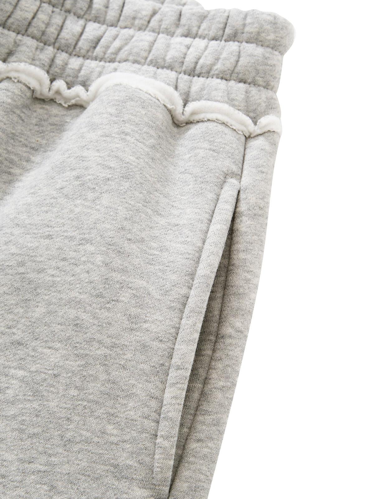 Unisex Raw Edge Fleece Shorts ODMPOD