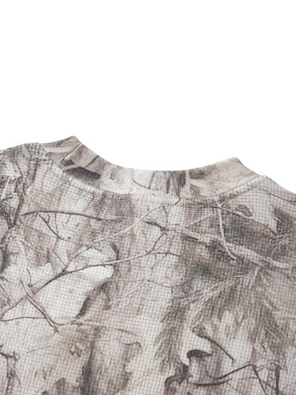 Unisex Tree Camo Waffle T-Shirt ODMPOD