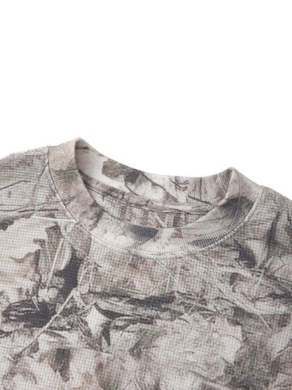 Unisex Tree Camo Waffle T-Shirt ODMPOD