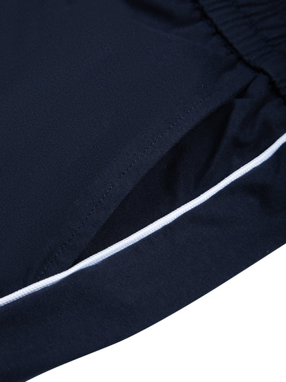 Unisex Piping Color Block Shorts ODMPOD